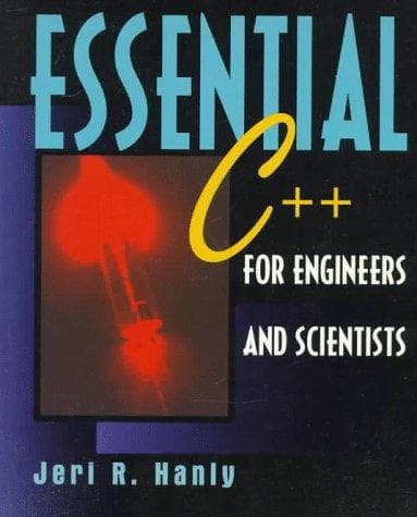 Tapa de Essential C++ for engineers and scientists
