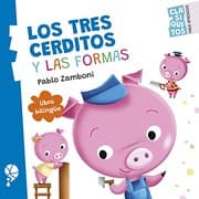 Tapa de Los tres cerditos y las formas