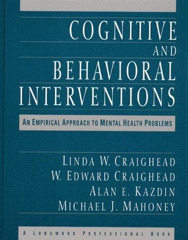 Tapa de Cognitive and behavioral interventions
