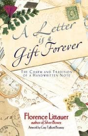 Tapa de A letter is a gift forever