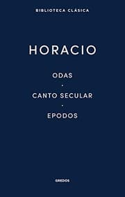 Tapa de Odas. Canto secular. Epodos