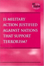 Tapa de Is Military Action Justified Against Nations That Support Terrorism?
