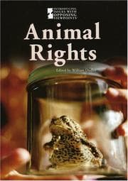 Tapa de Animal rights