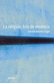 Tapa de La religión, hilo de memoria