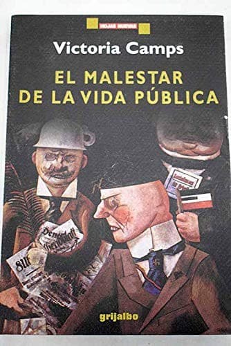 Tapa de El malestar de la vida pública