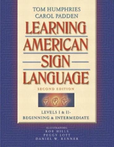 Tapa de Learning American sign language