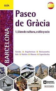 Tapa de Guía del Paseo de Gracia de Barcelona
