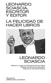 Tapa de Leonardo Sciascia, escritor y editor