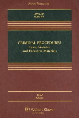 Tapa de Criminal procedures