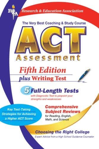 Tapa de ACT Assessment (REA) - the Very Best Coaching and Study Course for the ACT