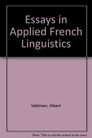 Tapa de Etudes Sur Les Varietes Du Francais
