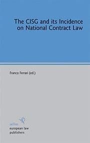 Tapa de The CISG and its impact on national legal systems