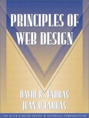 Tapa de Principles of Web design