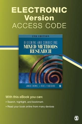 Tapa de Designing and Conducting Mixed Methods Research Electronic Version
