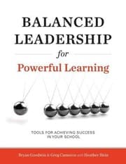 Tapa de Balanced leadership for powerful learning