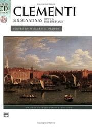 Tapa de Clementi -- Six Sonatinas, Op. 36