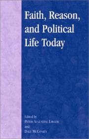 Tapa de Faith, Reason, and Political Life Today