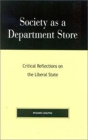 Tapa de Society as a Department Store
