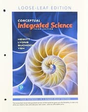 Tapa de Conceptual Integrated Science, Loose-Leaf Edition Plus Mastering Physics with Pearson eText -- Access Card Package