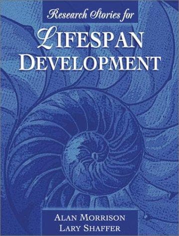 Tapa de Research stories for lifespan development