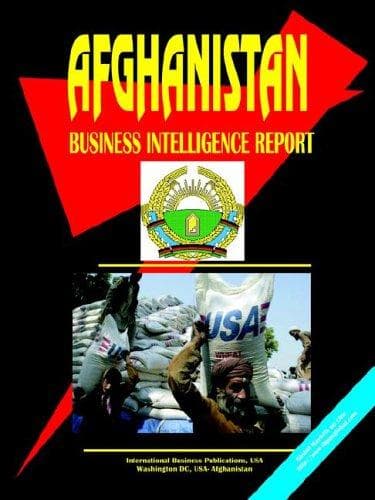 Tapa de Afghanistan Business Intelligence Report