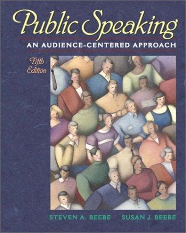 Tapa de Public speaking