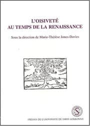 Tapa de L'oisivet©♭ au temps de la renaissance