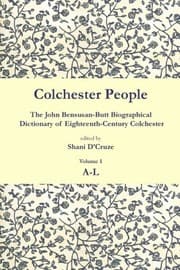 Tapa de Colchester People, Vol. 1 (pbk)