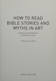 Tapa de How to read myths and Bible stories in art