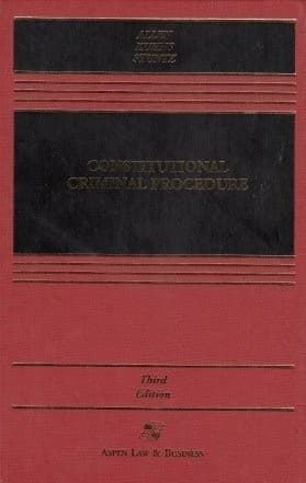 Tapa de Constitutional Criminal Procedure