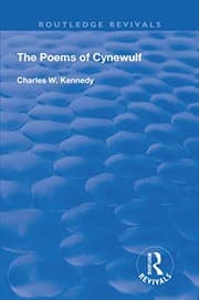 Tapa de Poems of Cynewulf (1910)
