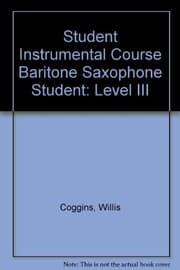 Tapa de Student Instrumental Course Baritone Saxophone Student