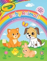 Tapa de Crayola Baby Animals