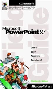 Tapa de Field guide to Microsoft PowerPoint 97