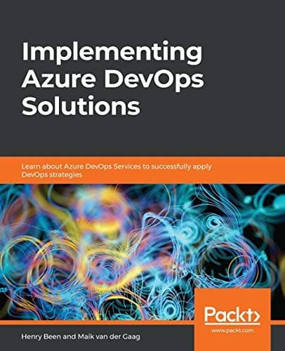 Tapa de Implementing Azure DevOps Solutions