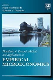 Tapa de Handbook of Research Methods and Applications in Empirical Microeconomics