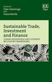 Tapa de Sustainable Trade, Investment and Finance