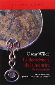 Tapa de La decadencia de la mentira