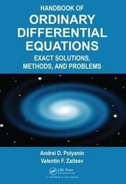 Tapa de Handbook of Ordinary Differential Equations
