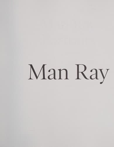 Tapa de Man Ray : portraits