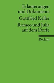 Tapa de Gottfried Keller, Romeo und Julia auf dem Dorfe