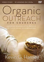 Tapa de Organic Outreach for Churches Video Study
