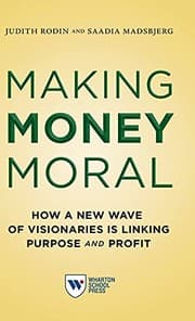 Tapa de Making Money Moral