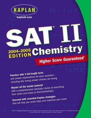 Tapa de Kaplan SAT II