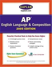 Tapa de AP English Language and Composition 2005