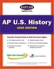 Tapa de AP US History 2005