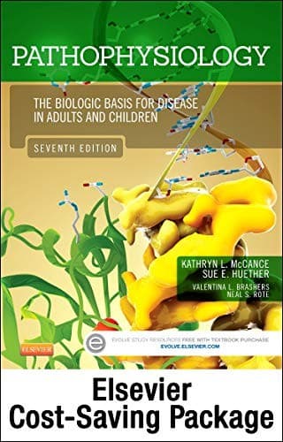 Tapa de Pathophysiology - Text and Study Guide Package