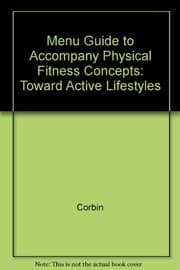Tapa de Menu Guide to Accompany Physical Fitness Concepts