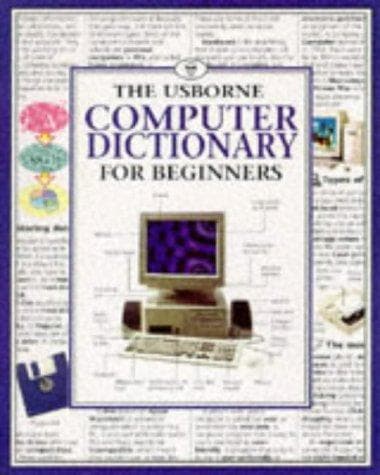 Tapa de The Usborne Computer Dictionary for Beginners