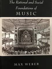 Tapa de The rational and social foundations of music